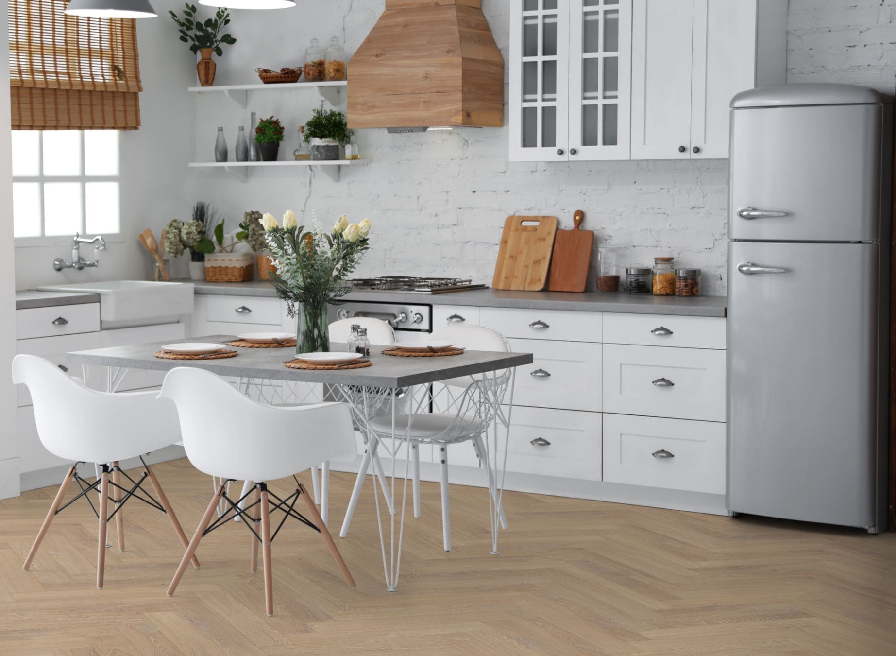 Desert Oak Herringbone - Image 3