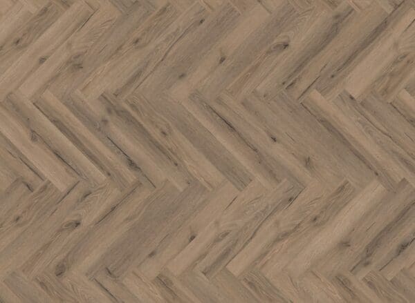 Mocha Oak Herringbone
