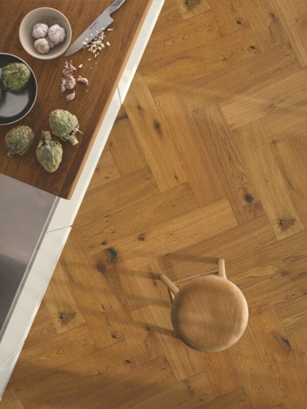 Brown Herringbone Oak - Image 3