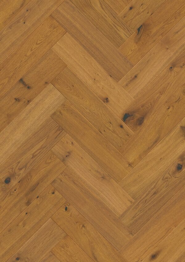 Brown Herringbone Oak